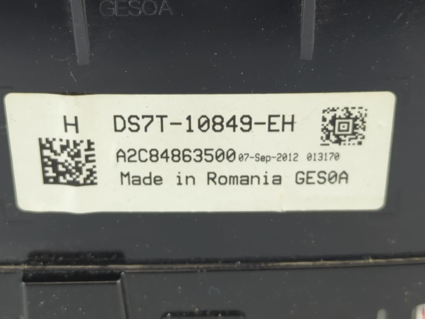 2013 Ford Fusion Instrument Cluster Speedometer Gauges P/N:DS7T-10849-EH Fits OEM Used Auto Parts - Oemusedautoparts1.com