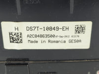 2013 Ford Fusion Instrument Cluster Speedometer Gauges P/N:DS7T-10849-EH Fits OEM Used Auto Parts - Oemusedautoparts1.com