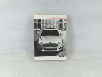 2013 Ford Fusion Owners Manual Book Guide P/N:DE5J19A321 AA OEM Used Auto Parts - Oemusedautoparts1.com