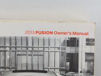 2013 Ford Fusion Owners Manual Book Guide P/N:DE5J19A321AA OEM Used Auto Parts - Oemusedautoparts1.com