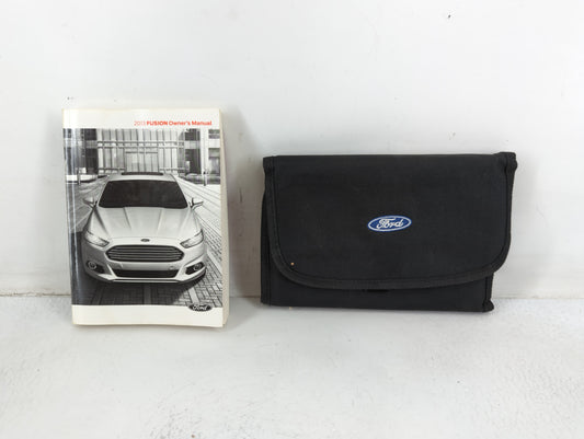 2013 Ford Fusion Owners Manual Book Guide P/N:DE5J 19A321 AA OEM Used Auto Parts - Oemusedautoparts1.com