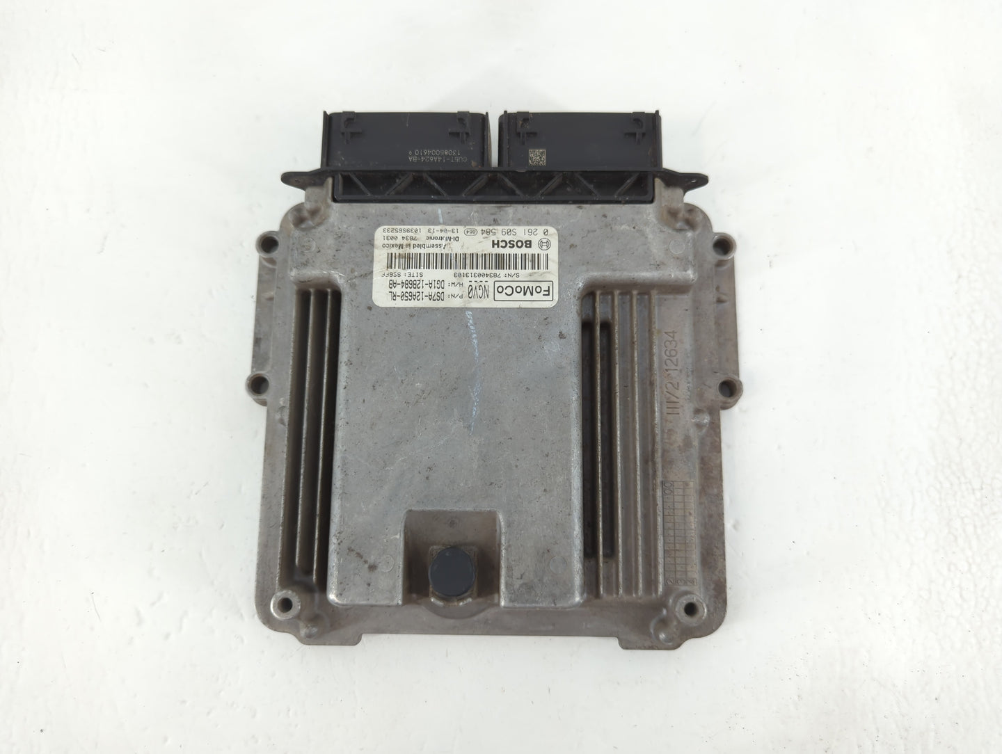 2013 Ford Fusion PCM Engine Control Computer ECU ECM PCU OEM P/N:DS7A-12A650-RL 0 261 S09 584 Fits OEM Used Auto Parts - Oem