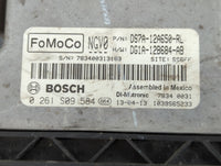2013 Ford Fusion PCM Engine Control Computer ECU ECM PCU OEM P/N:DS7A-12A650-RL 0 261 S09 584 Fits OEM Used Auto Parts - Oem