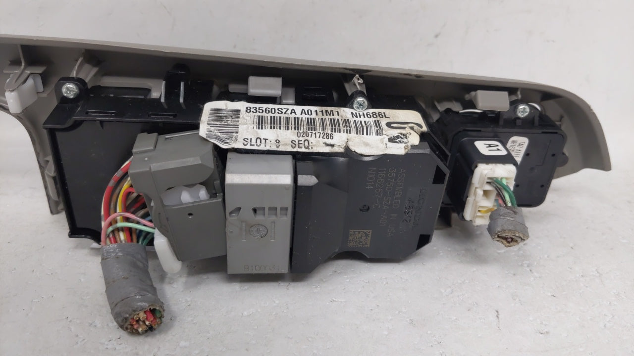 2013 Ford Fusion Master Power Window Switch Replacement Driver Side Left Fits OEM Used Auto Parts - Oemusedautoparts1.com
