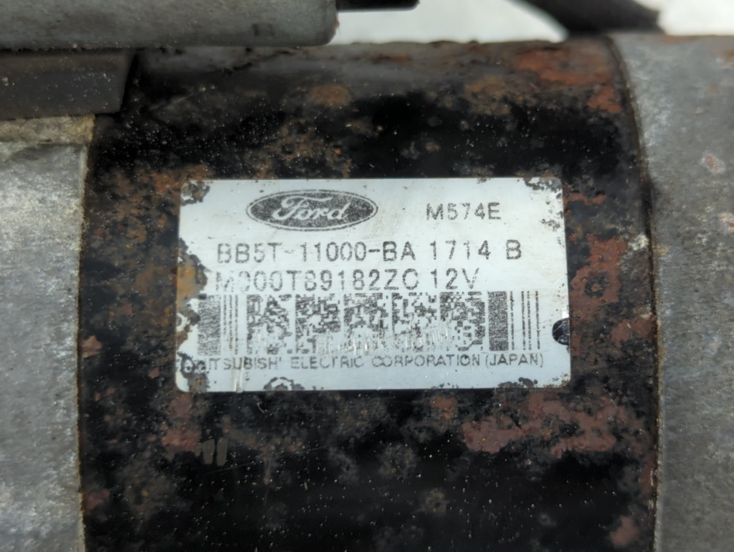 2013-2020 Ford Fusion Car Starter Motor Solenoid OEM P/N:M000T89182ZC BB5T-11000-BA Fits OEM Used Auto Parts - Oemusedautopa