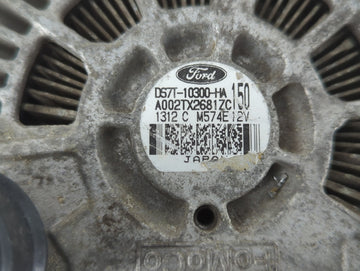 2013-2020 Ford Fusion Alternator Replacement Generator Charging Assembly Engine OEM P/N:A002TX2681ZC DS7T-10300-HA Fits OEM Used Auto Parts