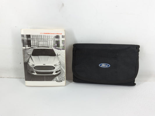 2013 Ford Fusion Owners Manual Book Guide P/N:EE5J19A321 AA OEM Used Auto Parts - Oemusedautoparts1.com