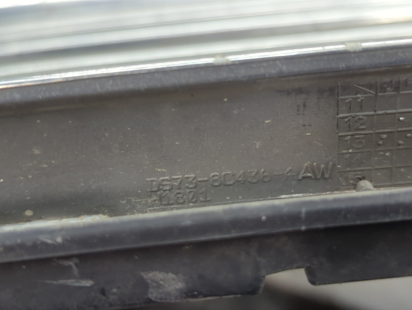 2013-2016 Ford Fusion Front Grille Bumper Not Included - Oemusedautoparts1.com