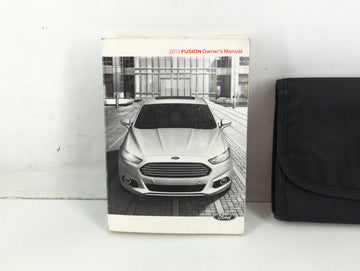 2013 Ford Fusion Owners Manual Book Guide P/N:DE5J 19A321 AA OEM Used Auto Parts