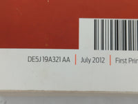 2013 Ford Fusion Owners Manual Book Guide P/N:DE5J 19A321 AA OEM Used Auto Parts - Oemusedautoparts1.com