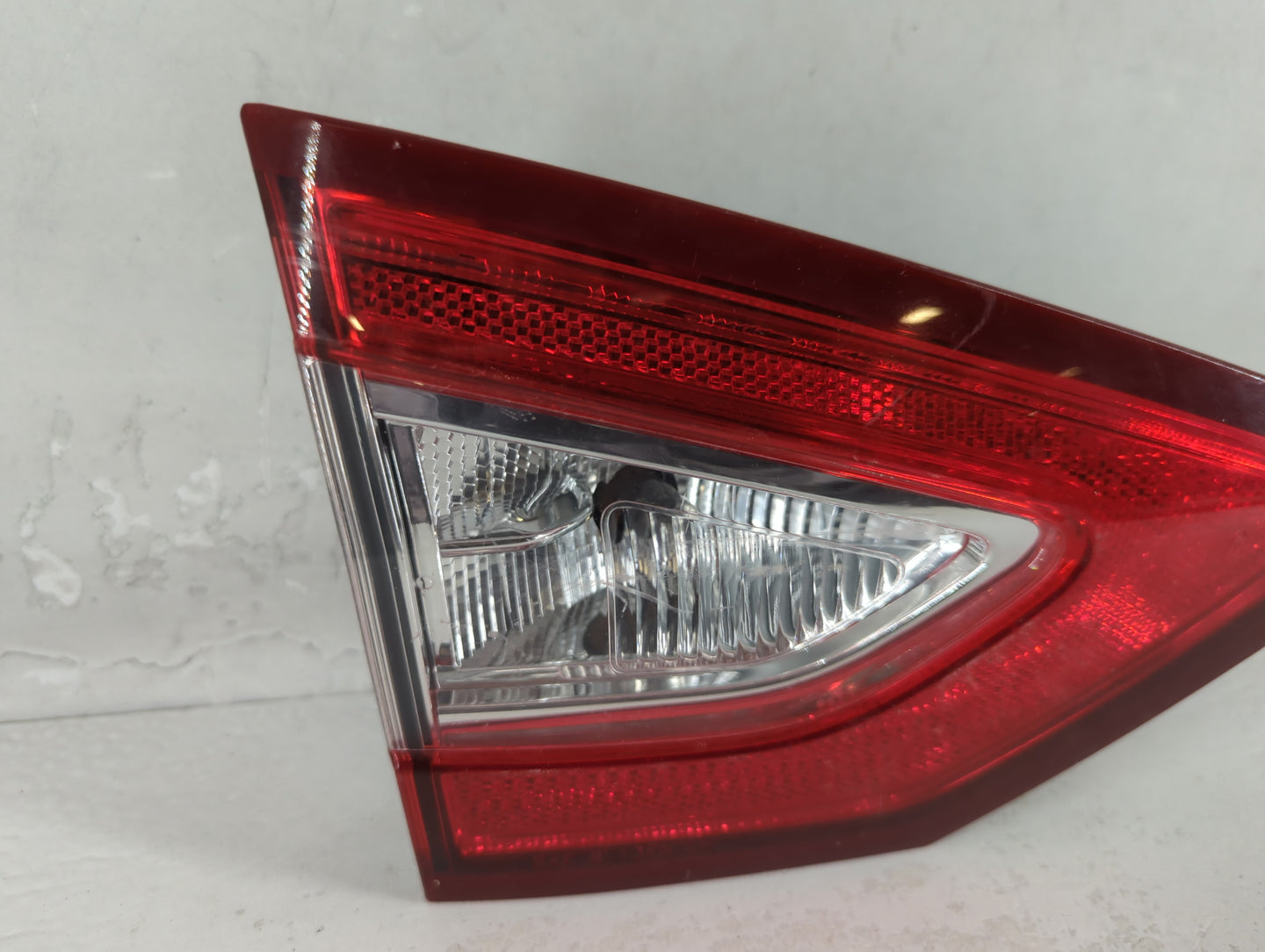 2013-2016 Ford Fusion Tail Light Assembly Driver Left OEM P/N:DS73-13A603-AD Fits Fits 2013 2014 2015 2016 OEM Used Auto Par