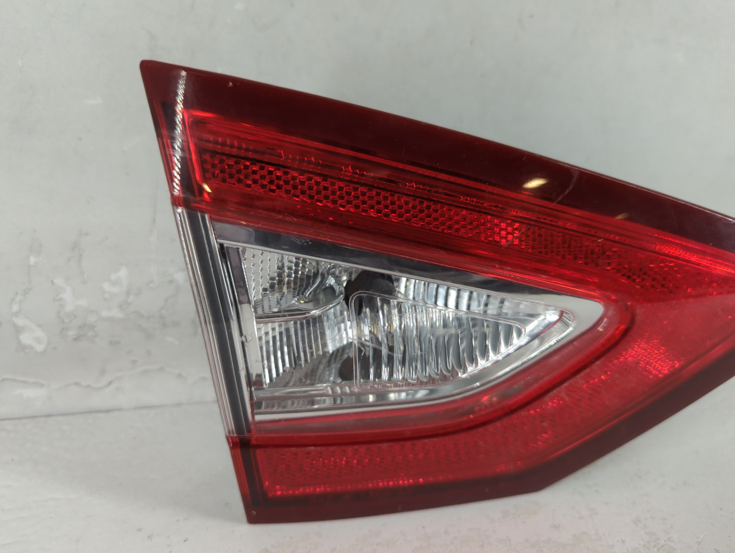 2013-2016 Ford Fusion Tail Light Assembly Driver Left OEM P/N:DS73-13A603-AD Fits Fits 2013 2014 2015 2016 OEM Used Auto Par