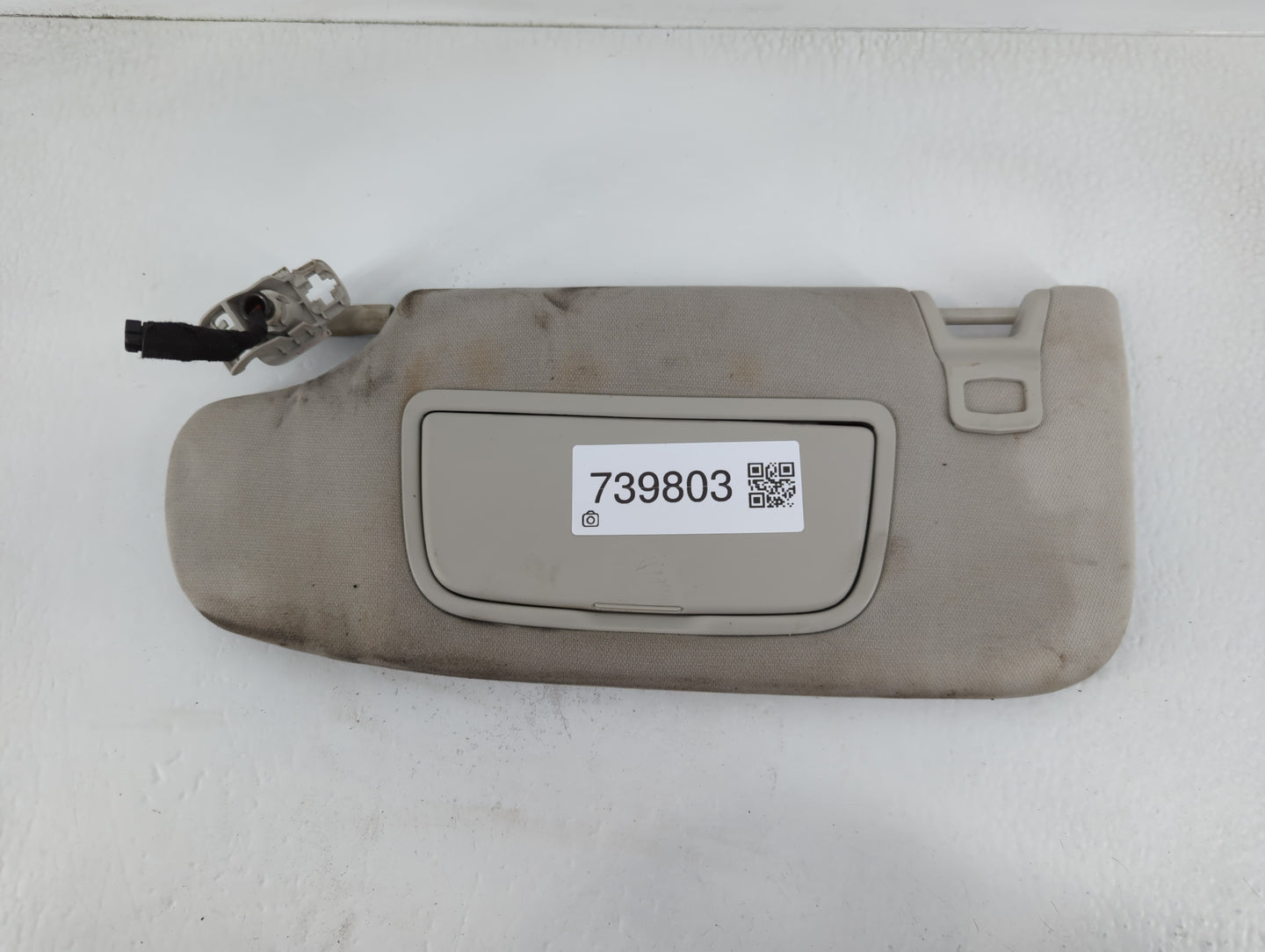 2013-2014 Ford Fusion Sun Visor Shade Replacement Driver Left Mirror Fits Fits 2013 2014 OEM Used Auto Parts - Oemusedautopa