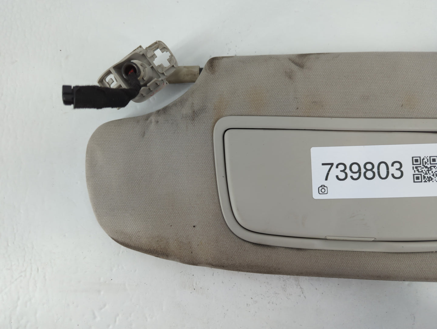 2013-2014 Ford Fusion Sun Visor Shade Replacement Driver Left Mirror Fits Fits 2013 2014 OEM Used Auto Parts - Oemusedautopa