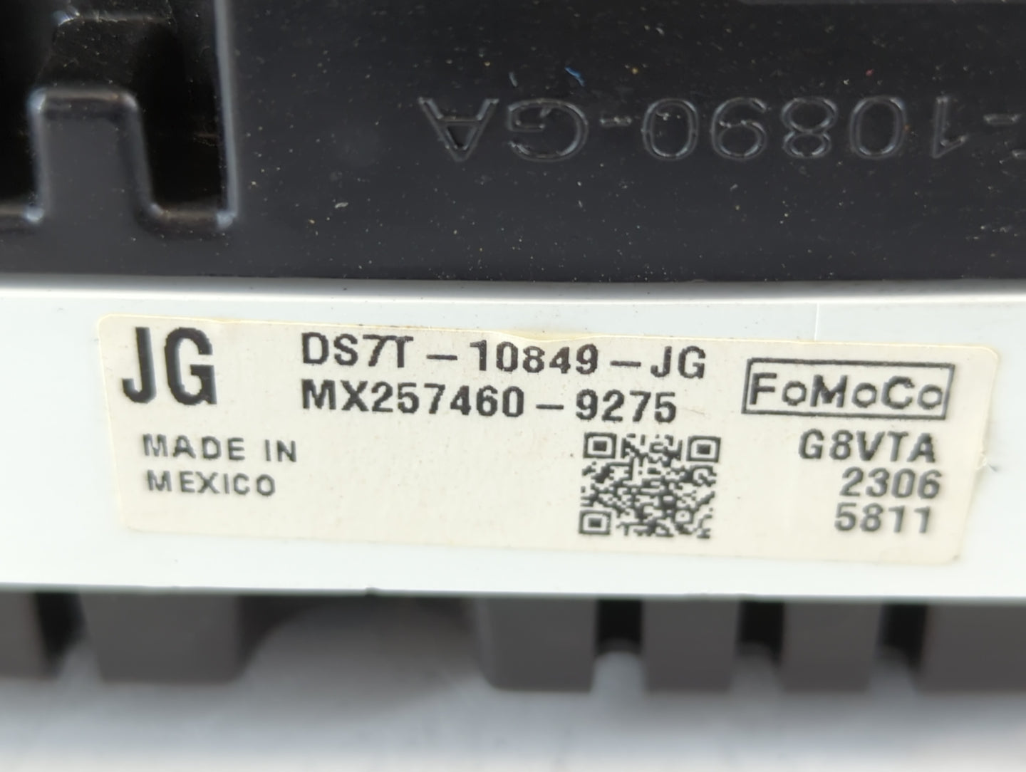 2013 Ford Fusion Instrument Cluster Speedometer Gauges P/N:DS7T-10849-JG DS7T-10849-LJ Fits OEM Used Auto Parts - Oemusedaut