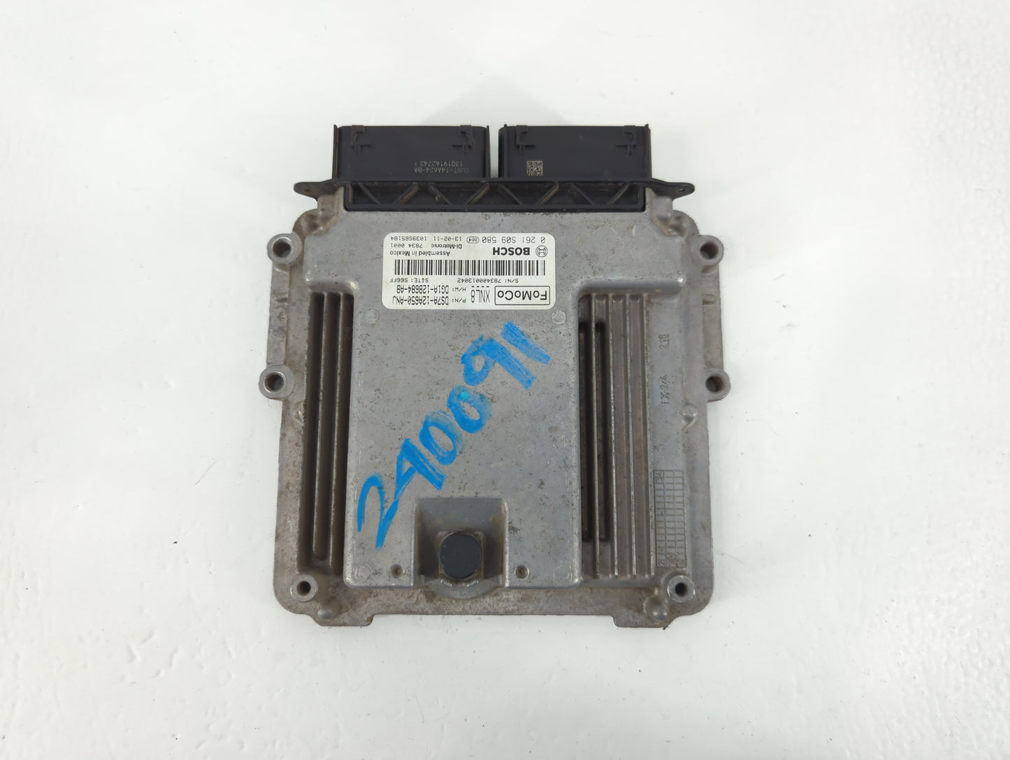 2013 Ford Fusion PCM Engine Control Computer ECU ECM PCU OEM P/N:DS7A-12A650-ANJ Fits OEM Used Auto Parts - Oemusedautoparts