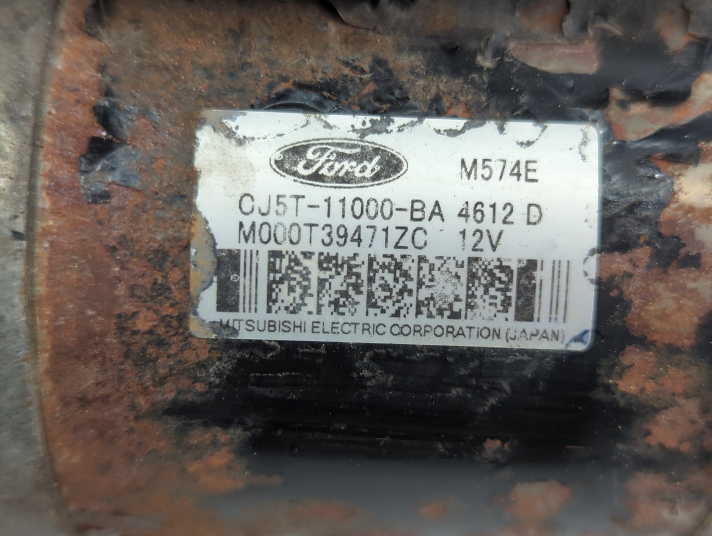 2013-2016 Ford Fusion Car Starter Motor Solenoid OEM P/N:CJ5T-11000-BA Fits Fits 2013 2014 2015 2016 OEM Used Auto Parts - O