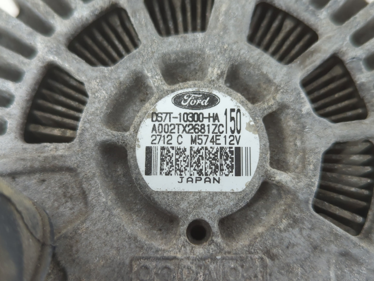 2013-2020 Ford Fusion Alternator Replacement Generator Charging Assembly Engine OEM P/N:A002TX2681ZC DS7T-10300-HA Fits OEM 