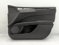 2013 Ford Fusion Front Right Passenger Interior Door Panel Trim Black - Oemusedautoparts1.com