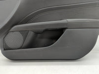 2013 Ford Fusion Front Right Passenger Interior Door Panel Trim Black - Oemusedautoparts1.com