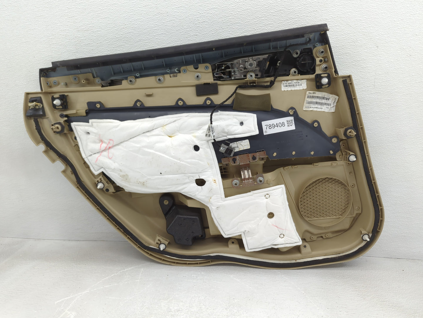 2013 Ford Fusion Rear Right Passenger Interior Door Panel Trim - Oemusedautoparts1.com
