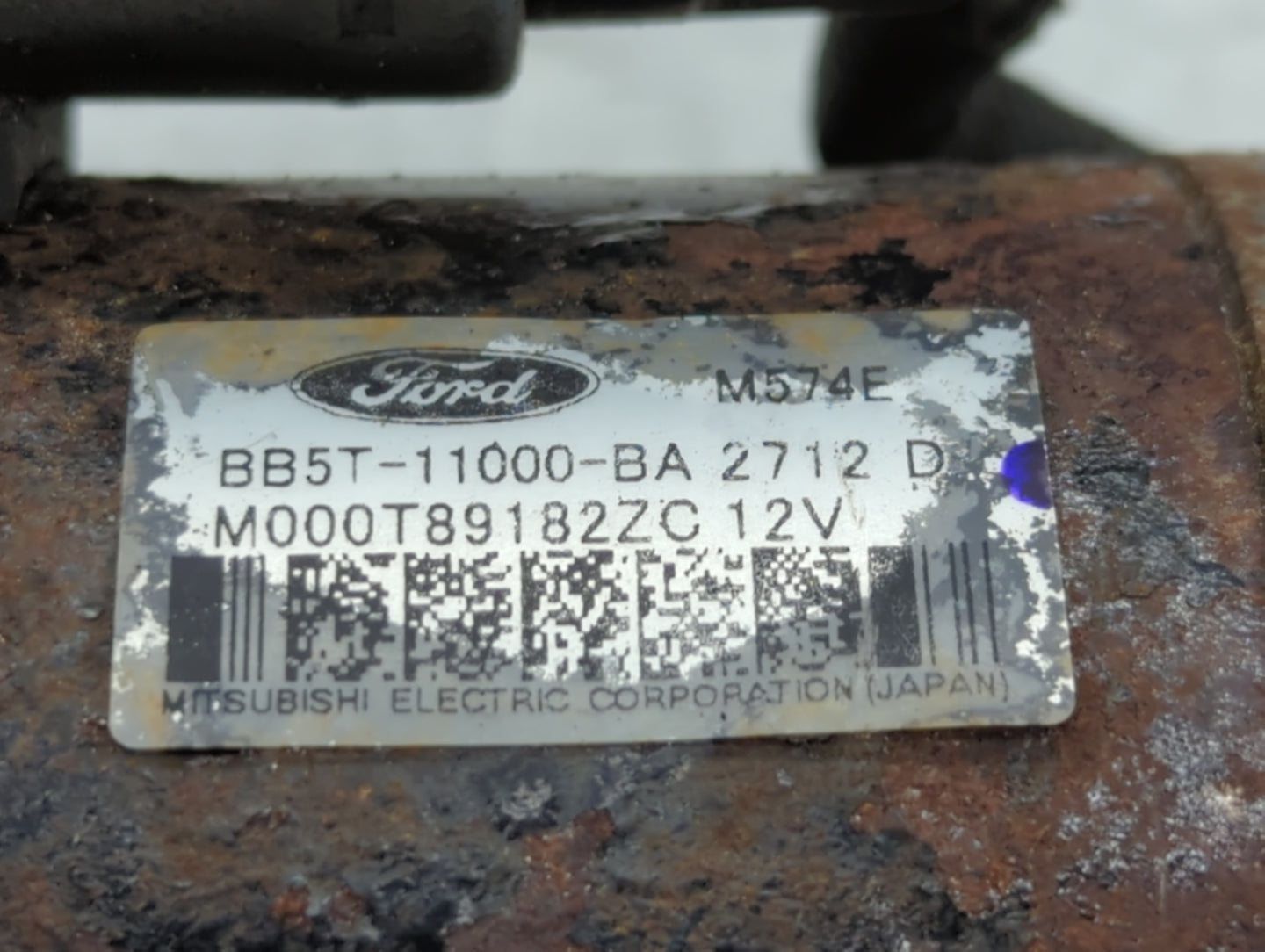 2013-2020 Ford Fusion Car Starter Motor Solenoid OEM P/N:M000T89182ZC BB5T-11000-BA Fits OEM Used Auto Parts - Oemusedautopa