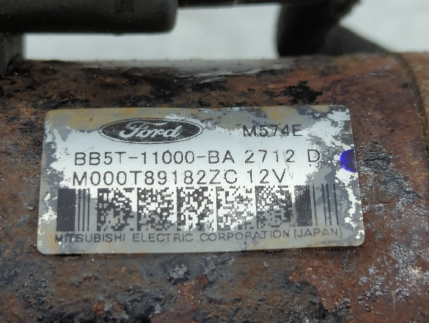 2013-2020 Ford Fusion Car Starter Motor Solenoid OEM P/N:M000T89182ZC BB5T-11000-BA Fits OEM Used Auto Parts - Oemusedautopa