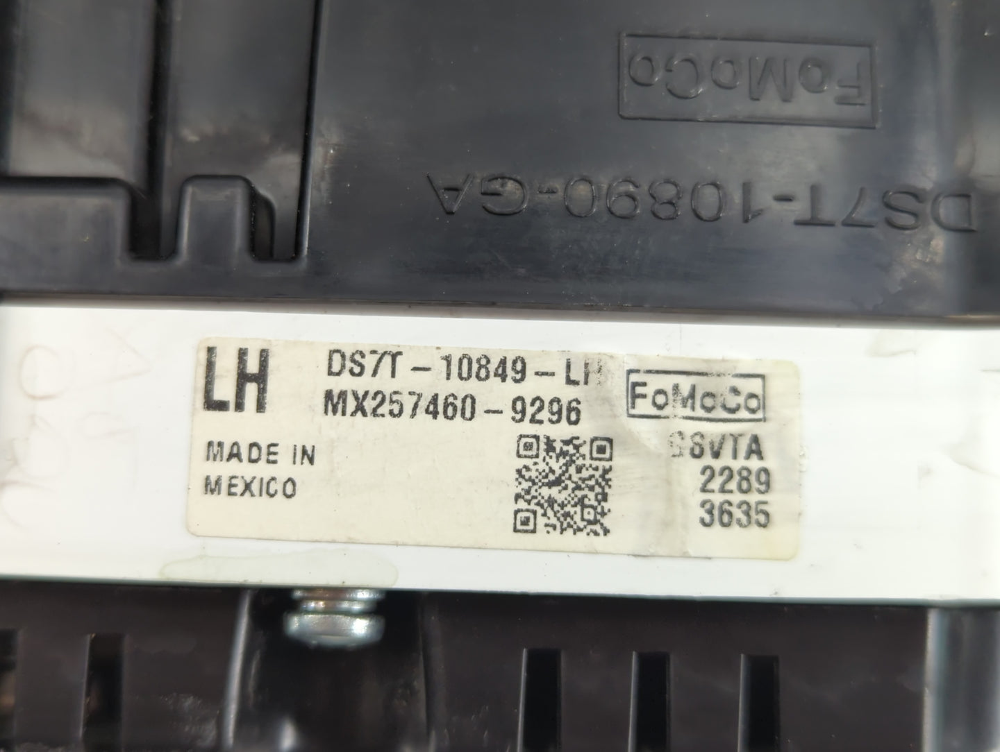2013 Ford Fusion Instrument Cluster Speedometer Gauges P/N:DS7T-10890-GA DS7T-10849-LH Fits OEM Used Auto Parts - Oemusedaut