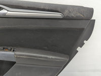 2013 Ford Fusion Front Right Passenger Interior Door Panel Trim Dark Grey - Oemusedautoparts1.com