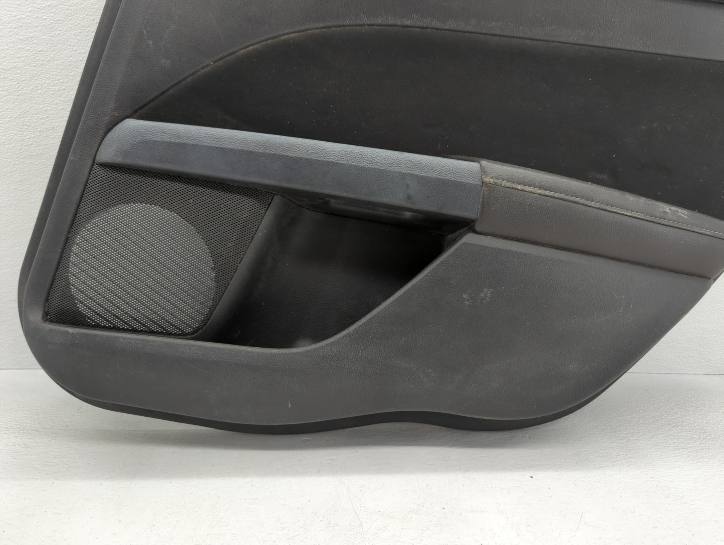 2013 Ford Fusion Front Right Passenger Interior Door Panel Trim Dark Grey - Oemusedautoparts1.com