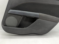 2013 Ford Fusion Front Right Passenger Interior Door Panel Trim Dark Grey - Oemusedautoparts1.com