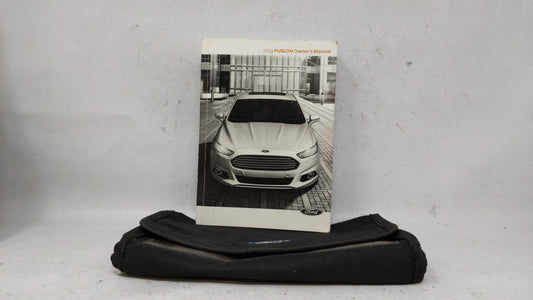 2013 Ford Fusion Owners Manual Book Guide OEM Used Auto Parts
