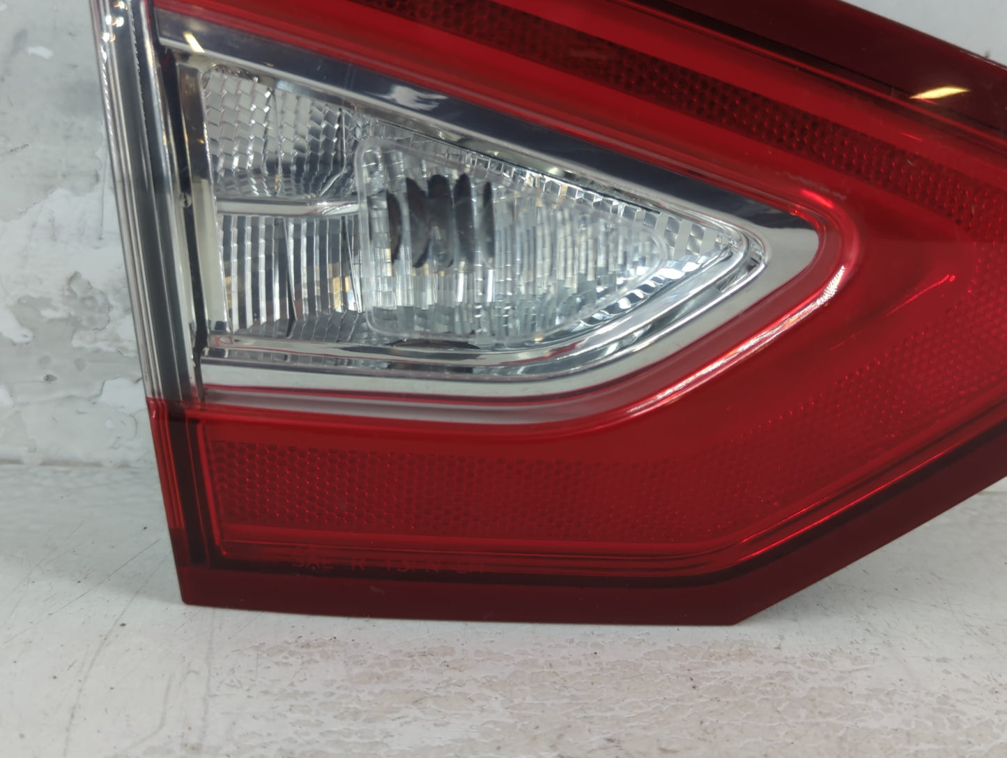 2013-2016 Ford Fusion Tail Light Assembly Driver Left OEM P/N:DS73-13A603-BE Fits Fits 2013 2014 2015 2016 OEM Used Auto Par
