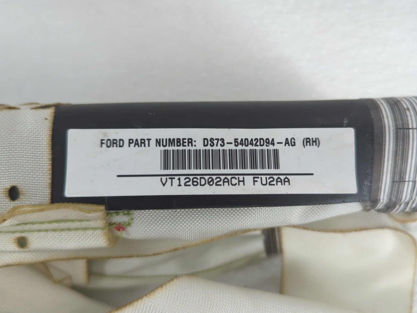 2013-2016 Ford Fusion Passenger Curtain Air Bag Oem - Oemusedautoparts1.com