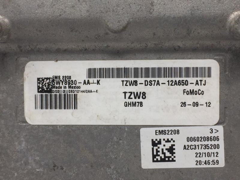 2013 Ford Fusion PCM Engine Control Computer ECU ECM PCU OEM P/N:2.0L DS7A-12A650-ATJ Fits OEM Used Auto Parts - Oemusedauto