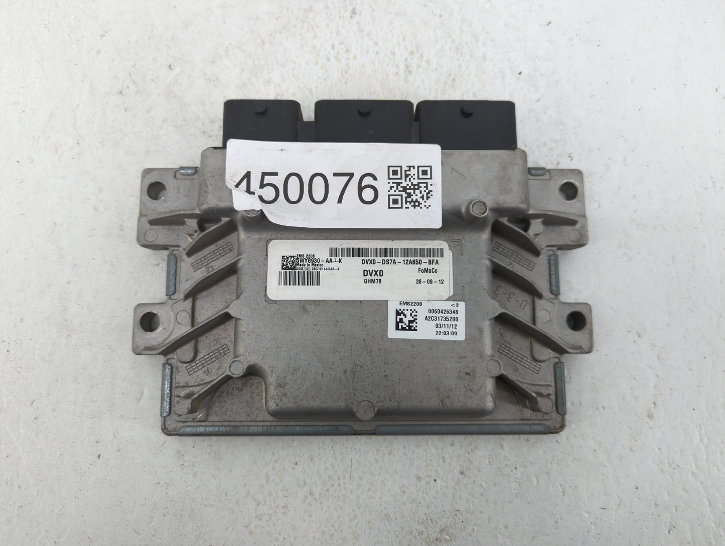2013 Ford Fusion PCM Engine Control Computer ECU ECM PCU OEM P/N:DS7A-12A650-BFA DS7A-12A650-ATJ Fits OEM Used Auto Parts - 