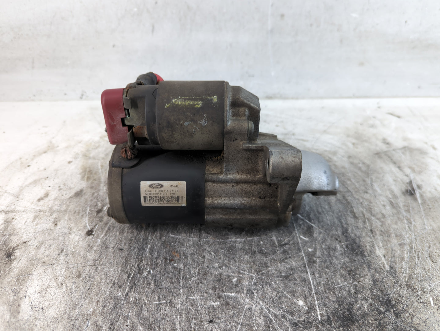 2013 Ford F Super Duty Car Starter Motor Solenoid OEM P/N:CK4T-11000-BA Fits Fits 2011 2012 2014 2015 OEM Used Auto Parts - 