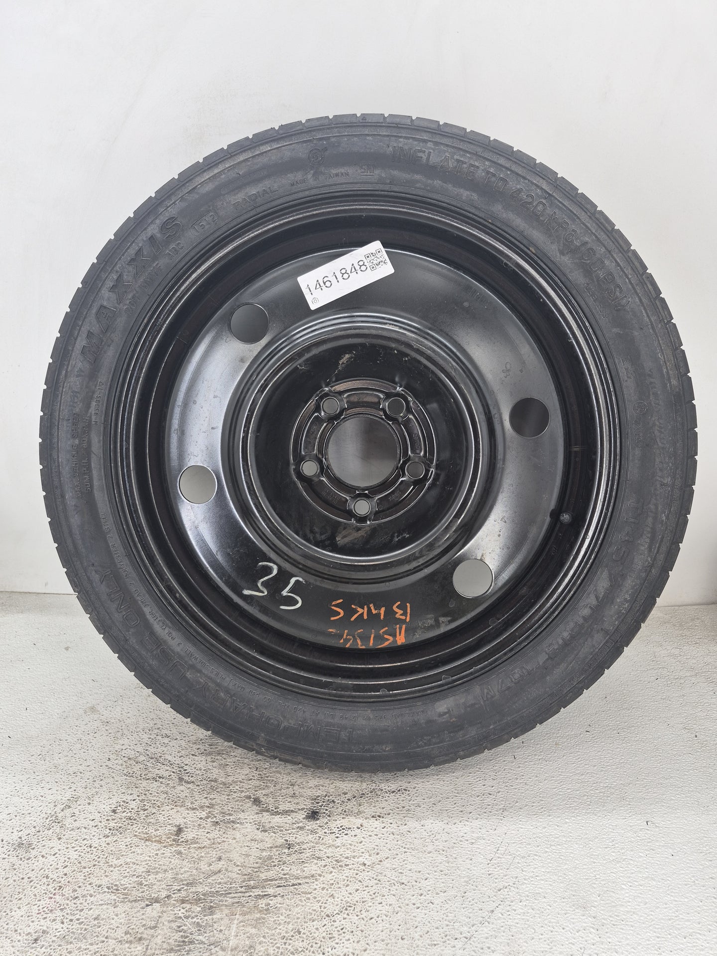 Ford Mks Spare Donut Tire Wheel Rim Oem - Oemusedautoparts1.com
