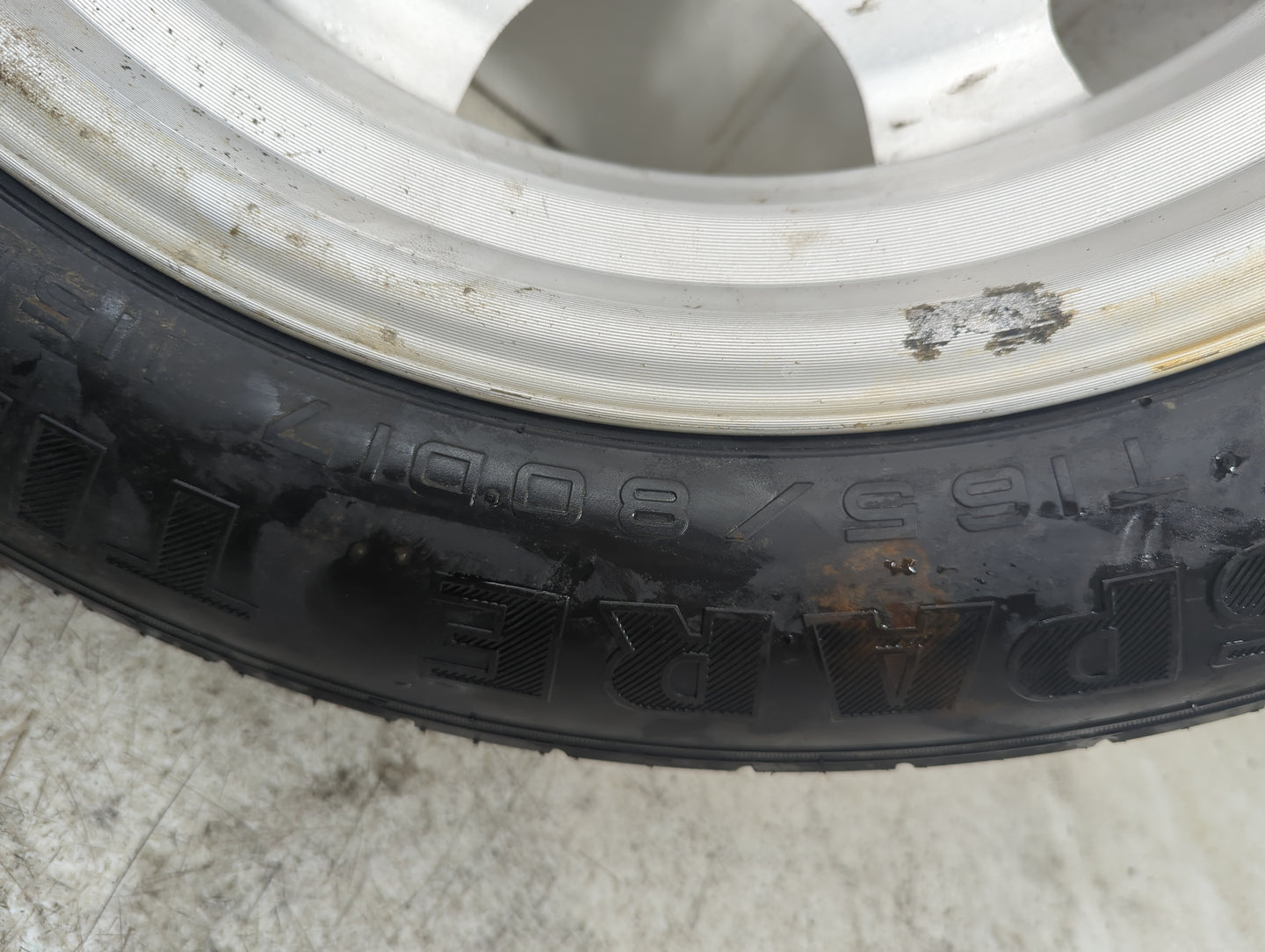2013 Ford Mkx Spare Donut Tire Wheel Rim Oem - Oemusedautoparts1.com