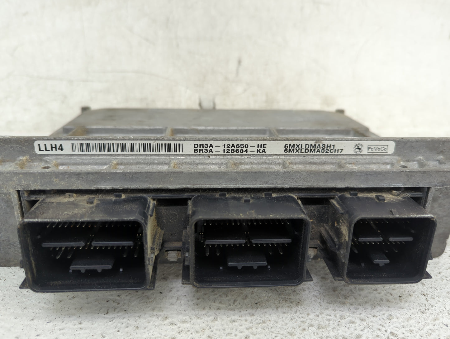 2013-2014 Ford Mustang PCM Engine Control Computer ECU ECM PCU OEM P/N:DR3A-12A650-HE BR3A-12B684-KA Fits Fits 2013 2014 OEM