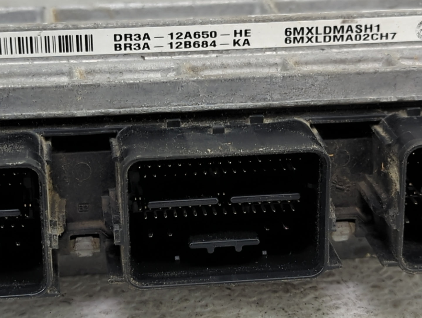 2013-2014 Ford Mustang PCM Engine Control Computer ECU ECM PCU OEM P/N:DR3A-12A650-HE BR3A-12B684-KA Fits Fits 2013 2014 OEM