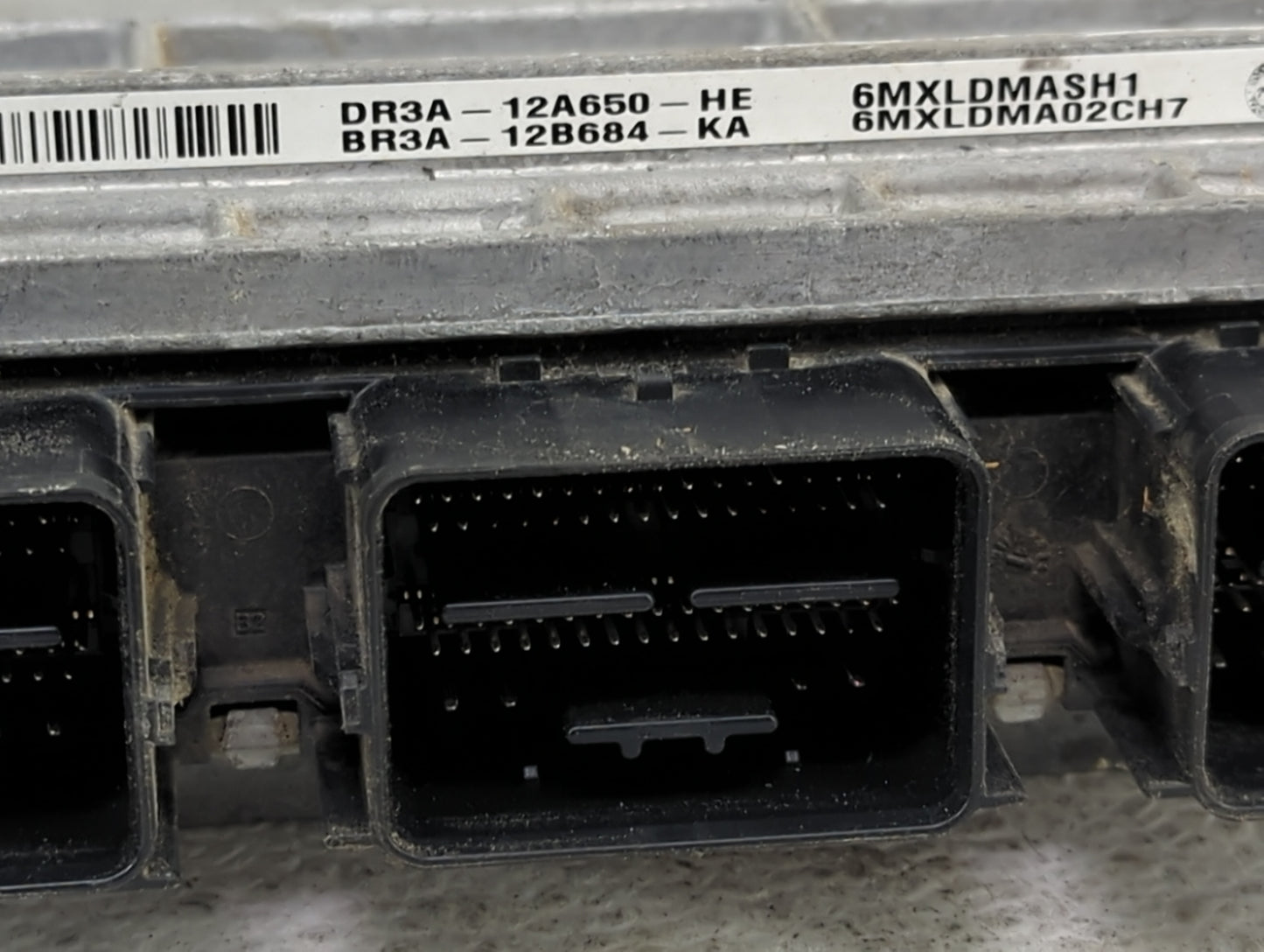 2013-2014 Ford Mustang PCM Engine Control Computer ECU ECM PCU OEM P/N:DR3A-12A650-HE BR3A-12B684-KA Fits Fits 2013 2014 OEM