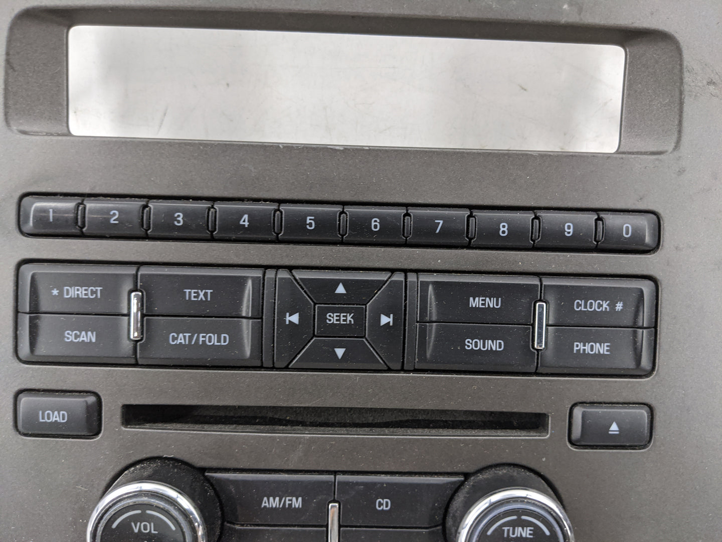 2011-2014 Ford Mustang Radio Control Panel 1475089 - Oemusedautoparts1.com