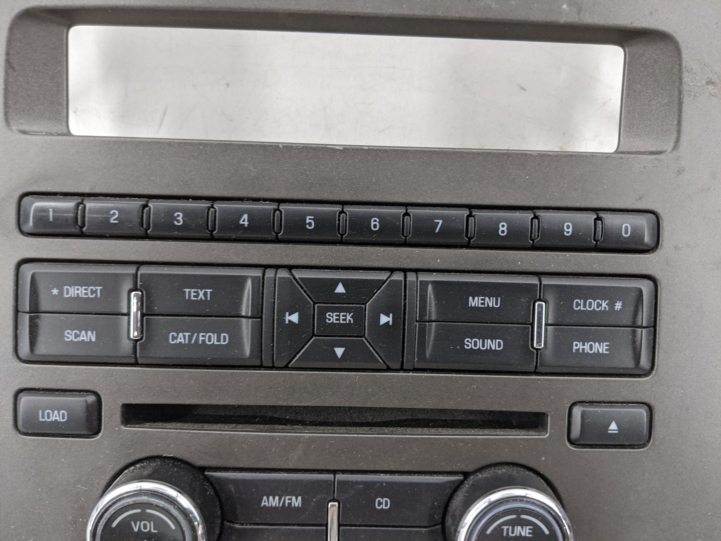 2011-2014 Ford Mustang Radio Control Panel 1475089 - Oemusedautoparts1.com