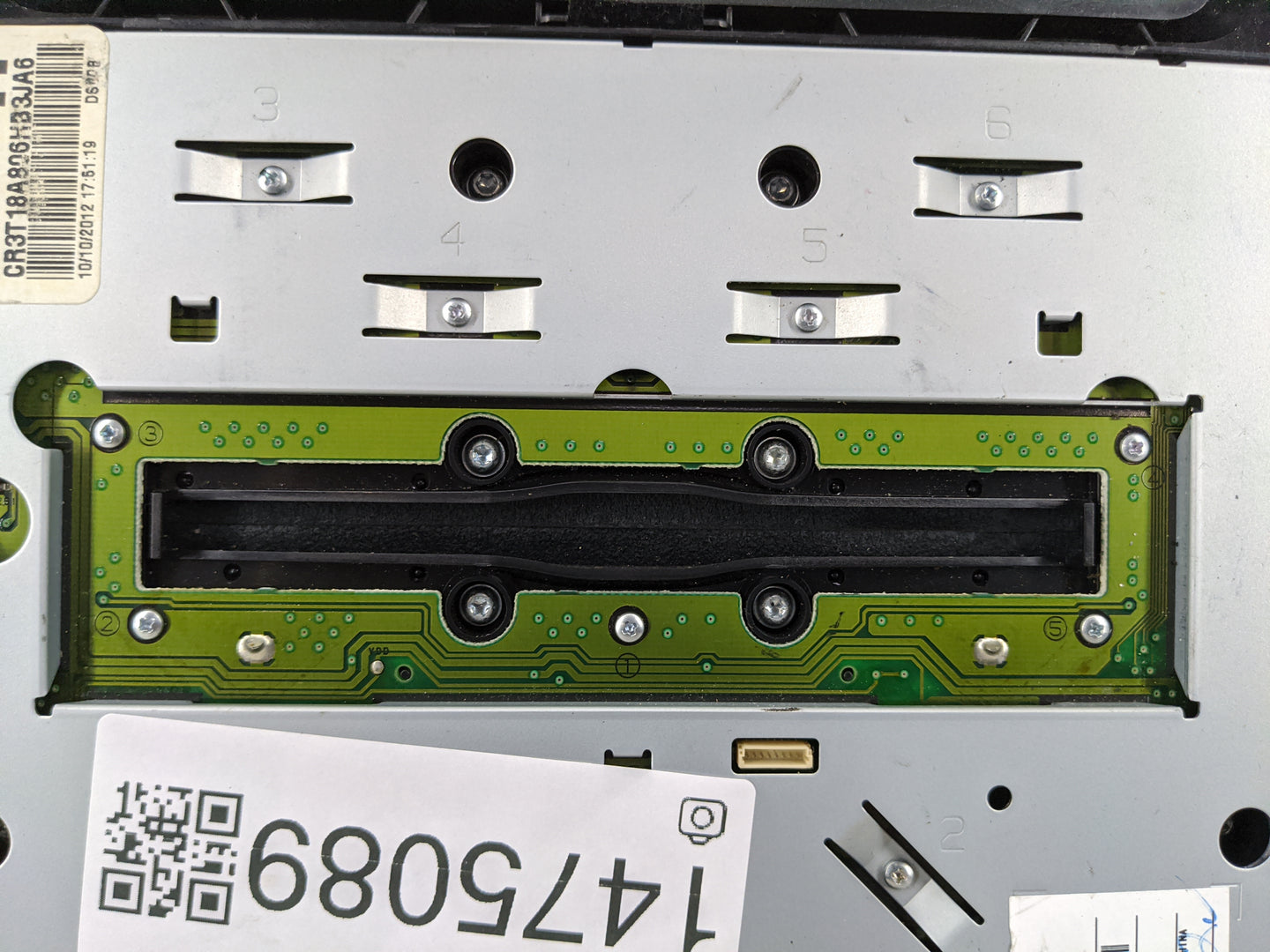 2011-2014 Ford Mustang Radio Control Panel 1475089 - Oemusedautoparts1.com