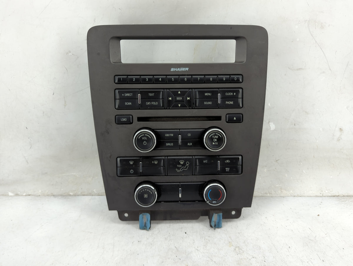 2011-2014 Ford Mustang Radio Control Panel Black - Oemusedautoparts1.com