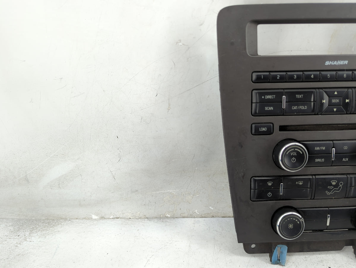 2011-2014 Ford Mustang Radio Control Panel Black - Oemusedautoparts1.com