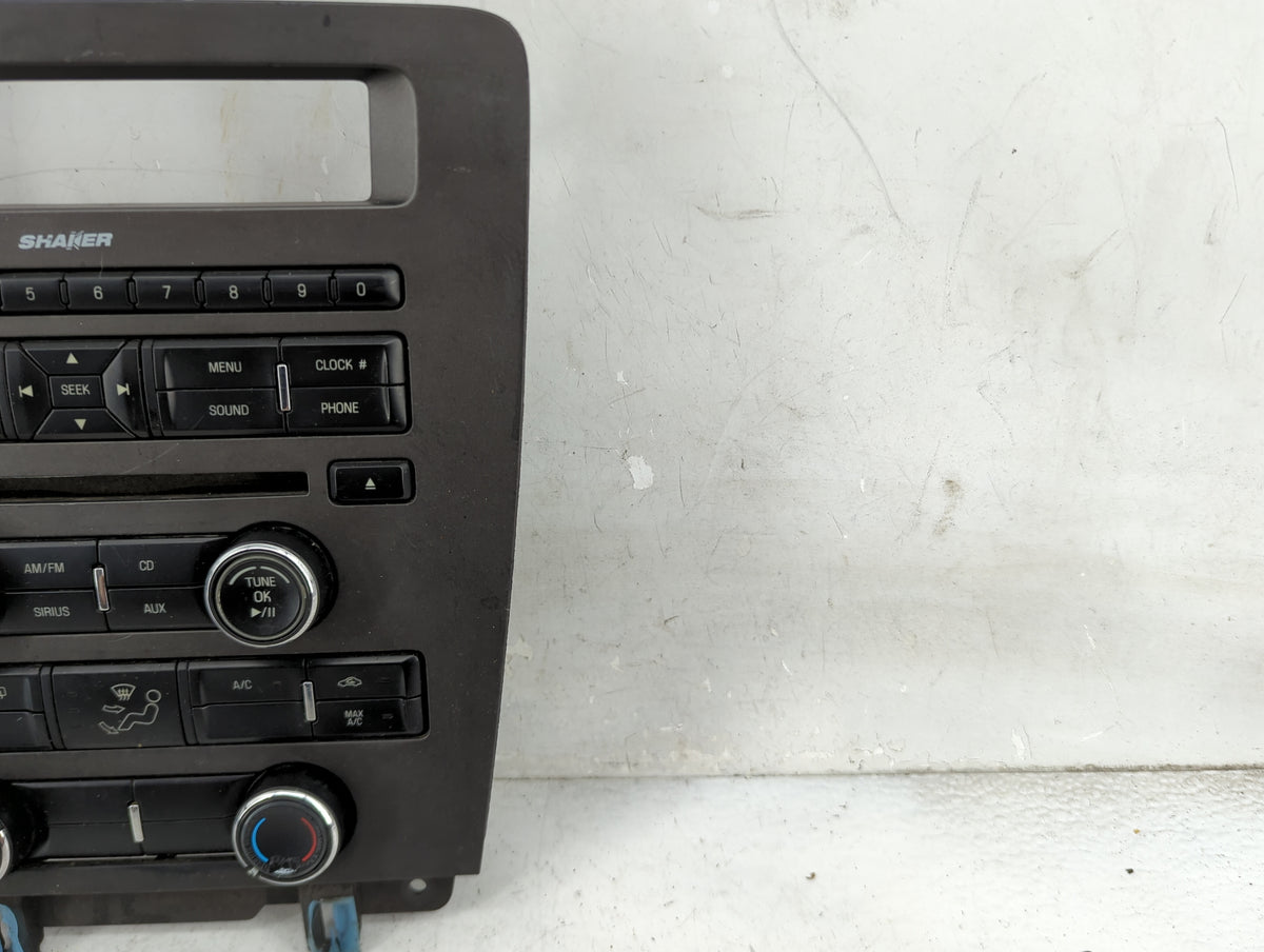2011-2014 Ford Mustang Radio Control Panel Black - Oemusedautoparts1.com