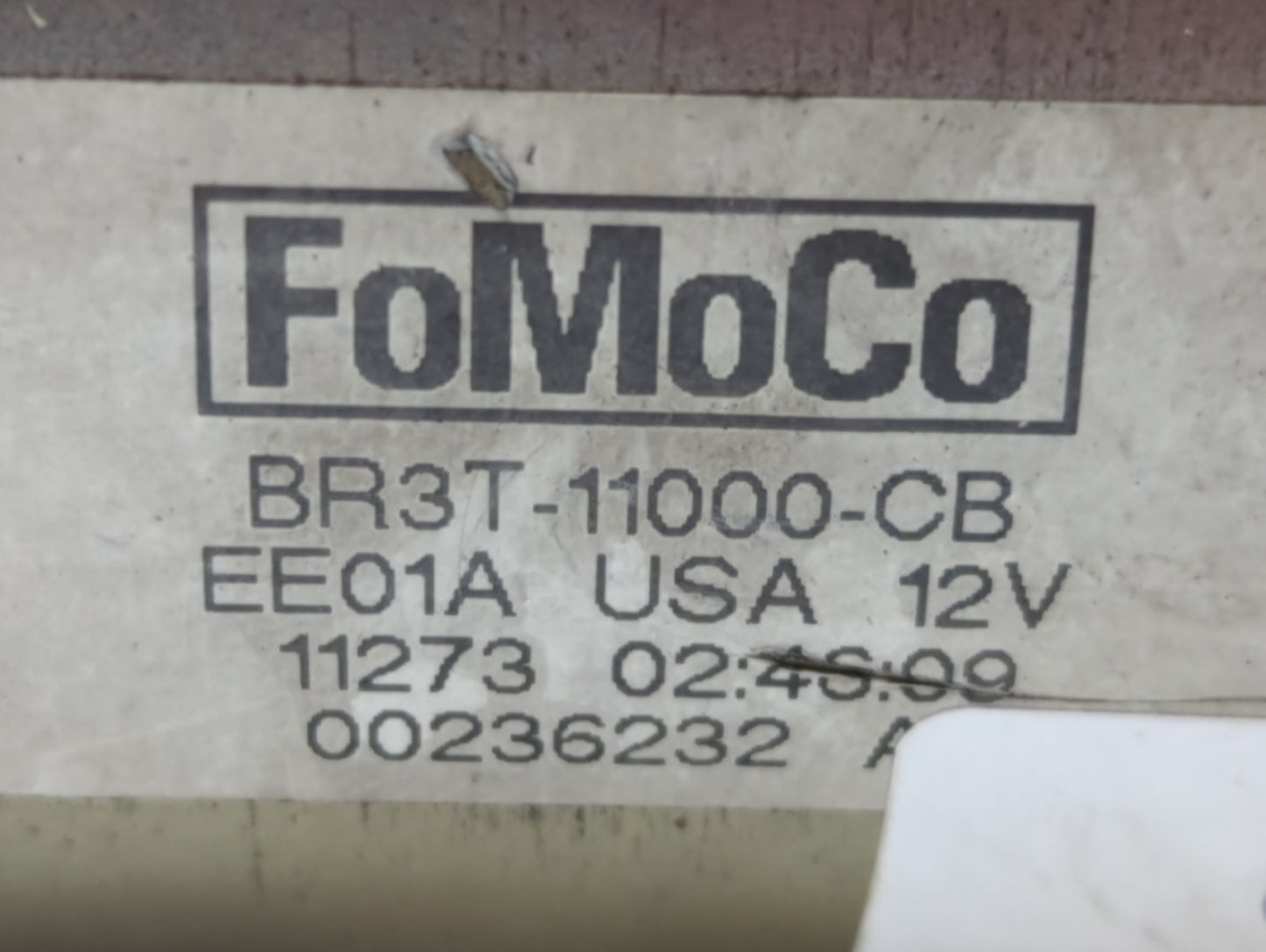 2011-2014 Ford Mustang Car Starter Motor Solenoid OEM P/N:BR3T-11000-CB Fits Fits 2011 2012 2013 2014 OEM Used Auto Parts - 