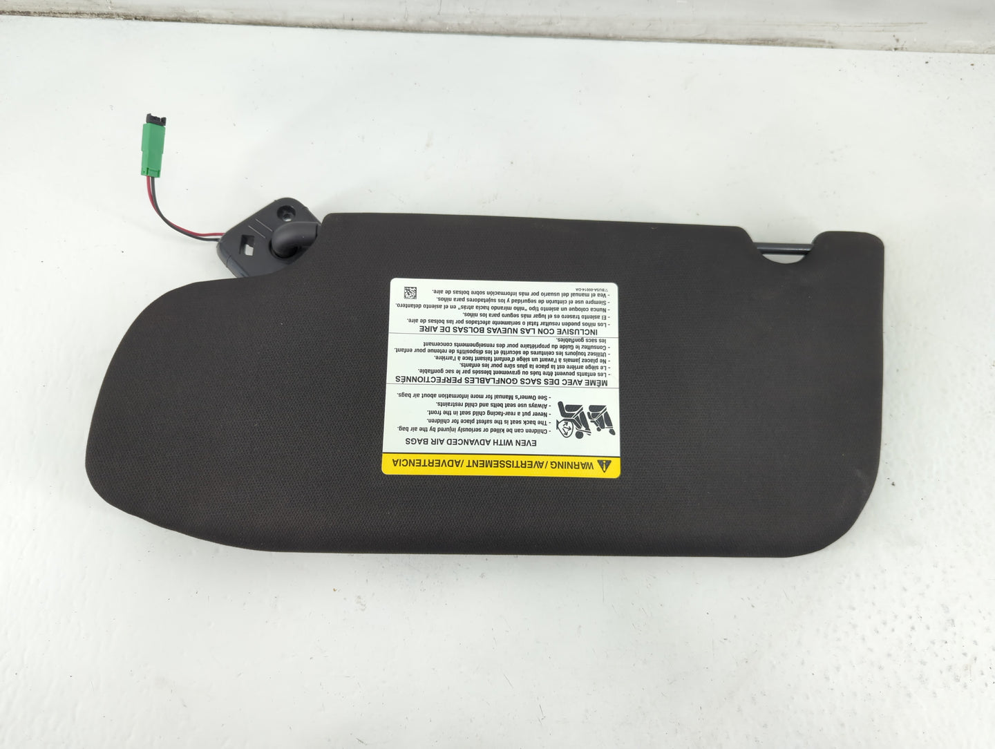 2013-2019 Ford Taurus Sun Visor Shade Replacement Passenger Right Mirror Fits OEM Used Auto Parts - Oemusedautoparts1.com
